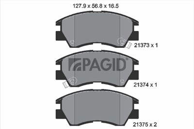 PAGID T0044N Číslo výrobce: 21373.