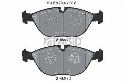 PAGID T1135N Číslo výrobce: 21484.