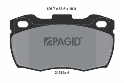 PAGID T0084N Číslo výrobce: 21519.
