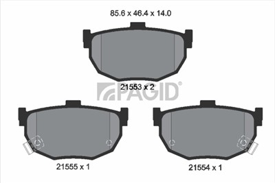 PAGID T0391N Číslo výrobce: 21553.