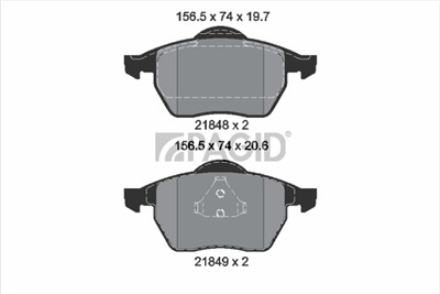 PAGID T1106N Číslo výrobce: 21848.