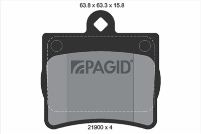 PAGID T1139N Číslo výrobce: 21900.