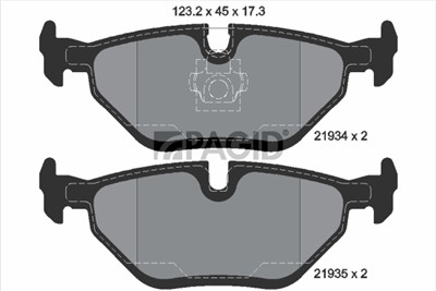 PAGID T1178N Číslo výrobce: 21934.