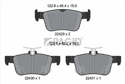 PAGID T2585N Číslo výrobce: 22429.