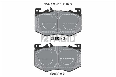PAGID T2848N Číslo výrobce: 22893.