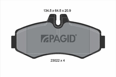PAGID T1168N Číslo výrobce: 23022.