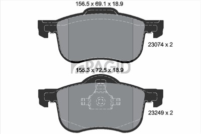 PAGID T1579N Číslo výrobce: 23074.