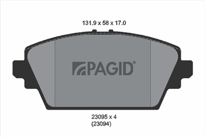 PAGID T1511N Číslo výrobce: 23095.