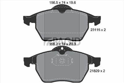 PAGID T1085N Číslo výrobce: 21829.