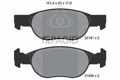PAGID T1151N Číslo výrobce: 21930.