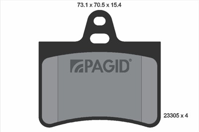 PAGID T9106N Číslo výrobce: 23305.