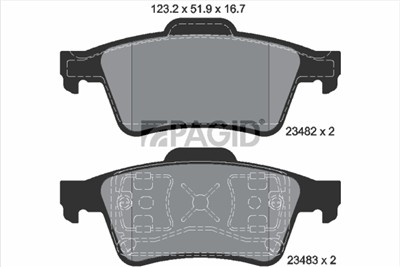 PAGID T1215N Číslo výrobce: 23482.