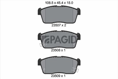 PAGID T1269N Číslo výrobce: 23507.
