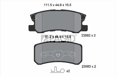 PAGID T1276N Číslo výrobce: 23582.