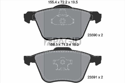 PAGID T1473N Číslo výrobce: 23590.