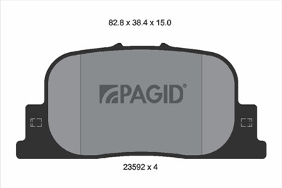 PAGID T1308N Číslo výrobce: 23592.