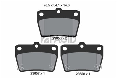 PAGID T1371N Číslo výrobce: 23656.