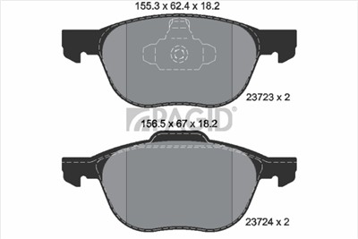 PAGID T1436N Číslo výrobce: 23723.
