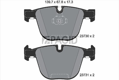 PAGID T1389N Číslo výrobce: 23730.