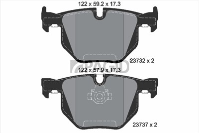 PAGID T1366N Číslo výrobce: 23732.