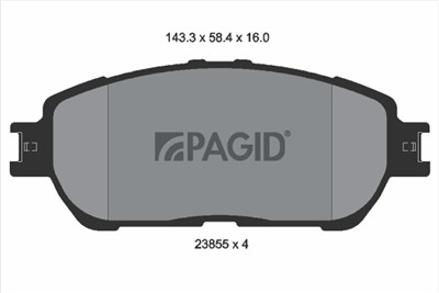 PAGID T1828N Číslo výrobce: 23855.