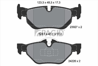 PAGID T1447N Číslo výrobce: 23926.