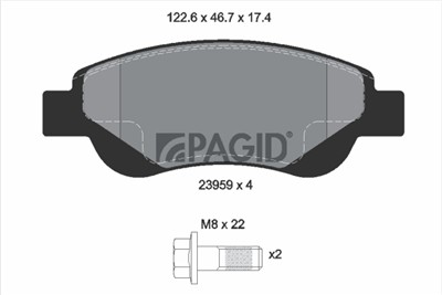 PAGID T1531N Číslo výrobce: 23959.