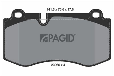 PAGID T1454N Číslo výrobce: 23960.