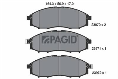PAGID T1384N Číslo výrobce: 23970.