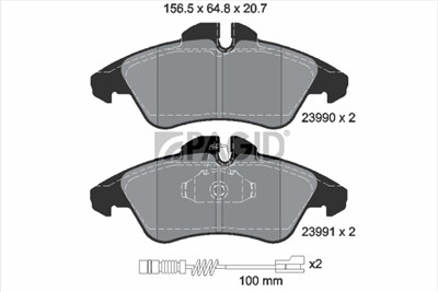PAGID T1835N Číslo výrobce: 21576.
