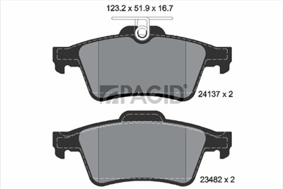 PAGID T1489N Číslo výrobce: 23482.