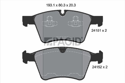 PAGID T1802N Číslo výrobce: 24151.