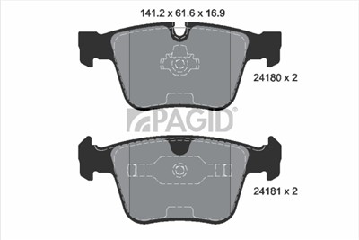 PAGID T1735N Číslo výrobce: 24180.
