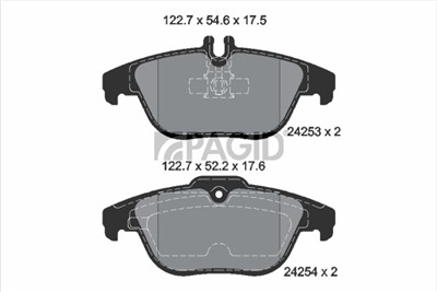 PAGID T1637N Číslo výrobce: 24253.