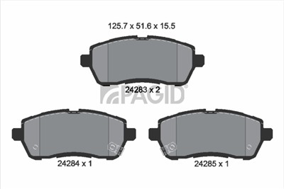 PAGID T1778N Číslo výrobce: 24283.