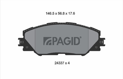 PAGID T1581N Číslo výrobce: 24337.