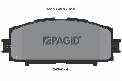 PAGID T1601N Číslo výrobce: 24347.
