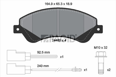PAGID T1641N Číslo výrobce: 24485.