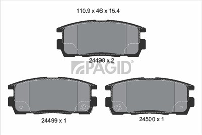 PAGID T1659N Číslo výrobce: 24498.