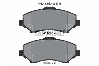 PAGID T1807N Číslo výrobce: 24604.