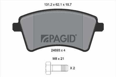 PAGID T1773N Číslo výrobce: 24693.