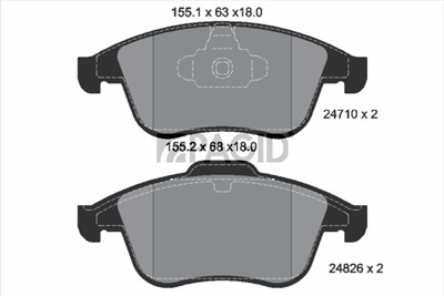PAGID T1851N Číslo výrobce: 24710.