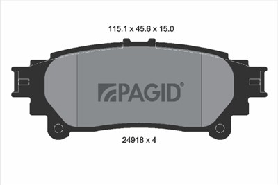 PAGID T1987N Číslo výrobce: 24918.