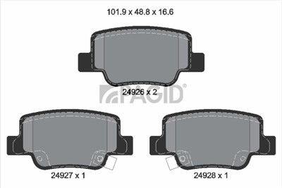 PAGID T1906N Číslo výrobce: 24926.