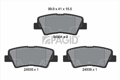 PAGID T1848N Číslo výrobce: 24934.