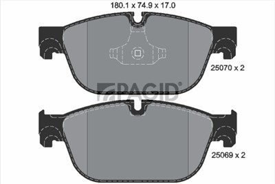 PAGID T2310N Číslo výrobce: 25069.