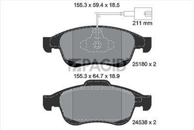 PAGID T2009N Číslo výrobce: 24538.