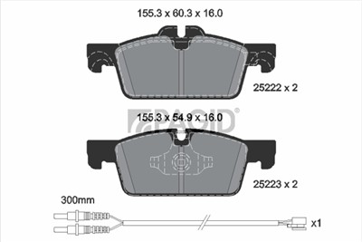 PAGID T2931N Číslo výrobce: 25222.