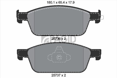PAGID T2262N Číslo výrobce: 25736.