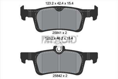 PAGID T2314N Číslo výrobce: 25841.